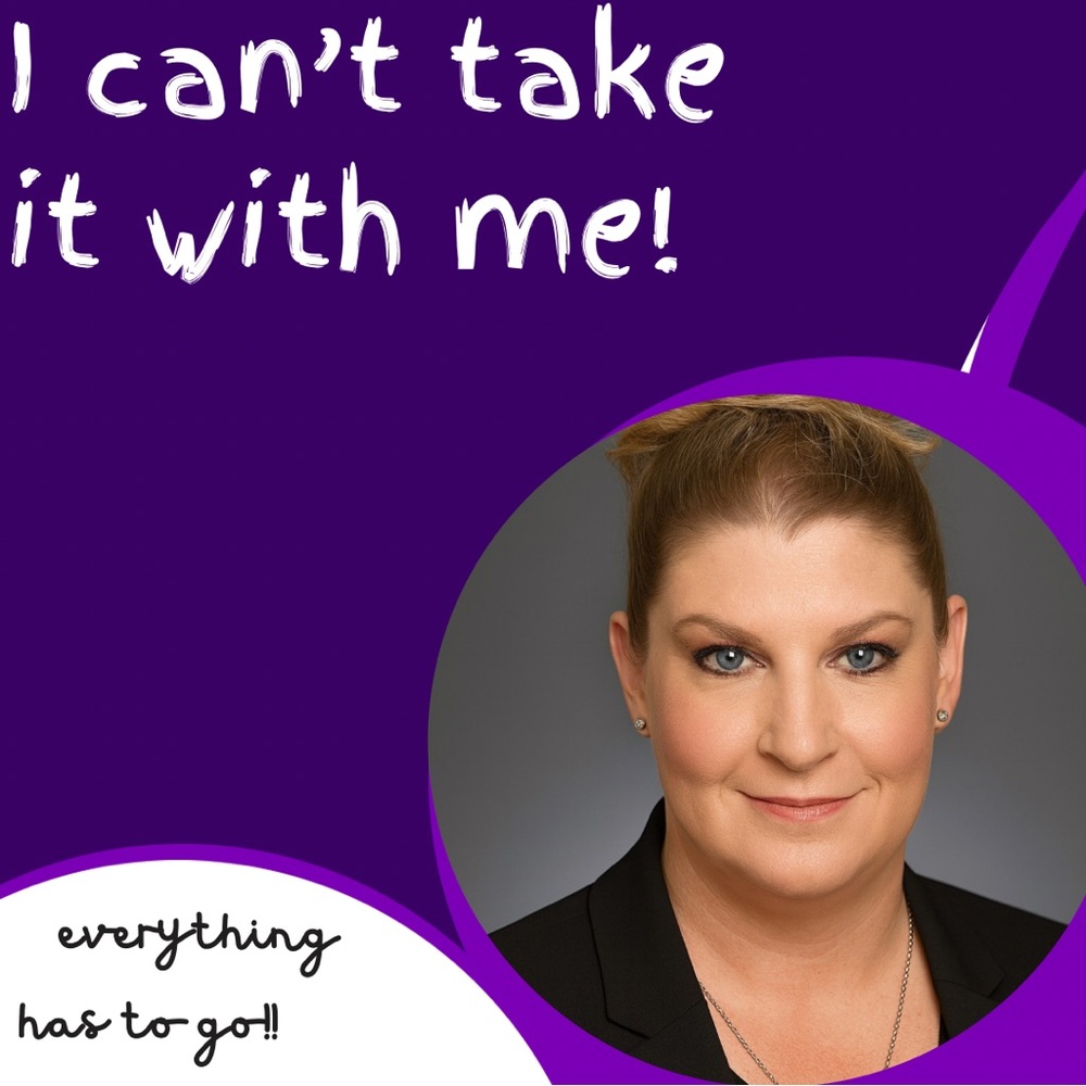 Bold Purple Graphic Poster